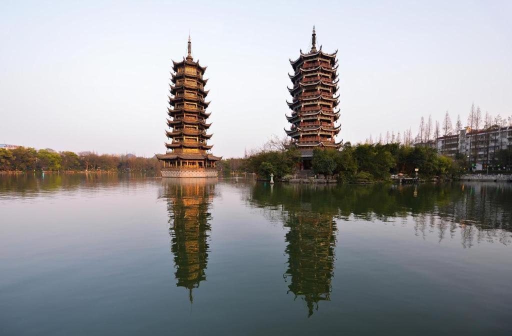Parkside Hostel Guilin Dış mekan fotoğraf